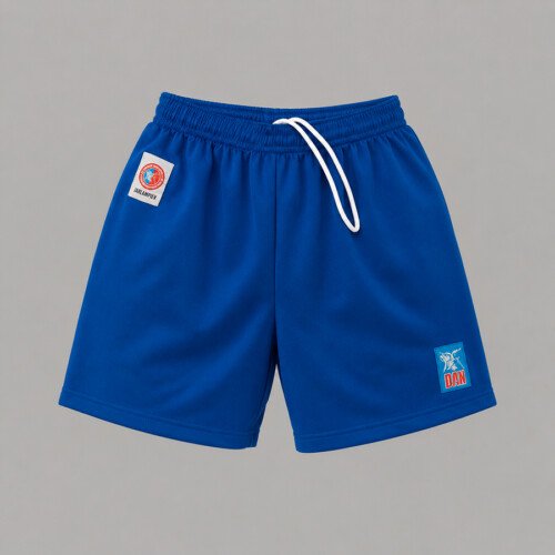 SHORT SAMBO DAN JARLAMPIEV CINTURA ELASTICA AZUL