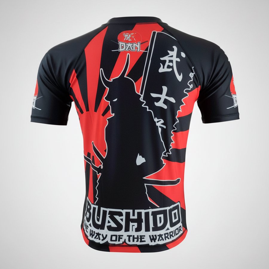 CAMISETA ELASTICA DANvaletudo NIPPON KAIGUN - Imagen 2