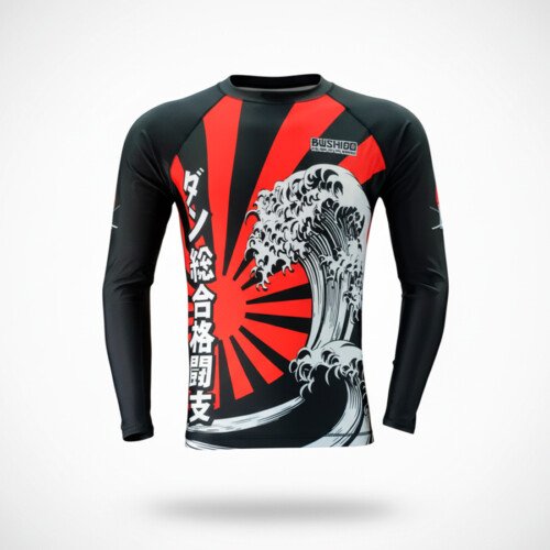 CAMISETA ELASTICA MANGA LARGA DANvaletudo NIPPON KAIGUN