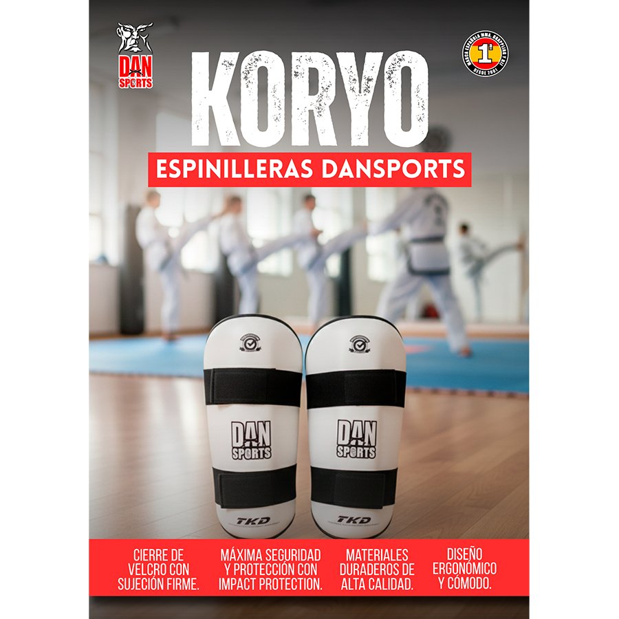 ESPINILLERAS DANsports KORYO PG - Imagen 6