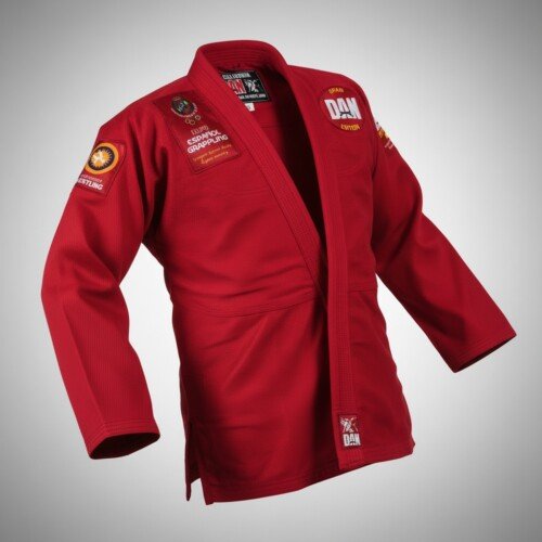 KIMONO FELODA GRAPPLING SPAIN TEAM CELIDONIA ROJO