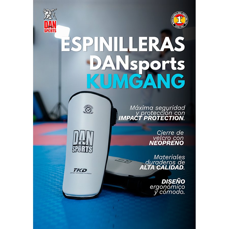 ESPINILLERAS DANsports KUMGANG PG - Imagen 5