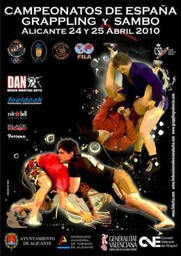 POSTER DEL CAMPEONATO DE ESPAÑA DE GRAPPLING Y SAMBO 2010 POSTER DEL CAMPEONATO DE ESPAÑA DE GRAPPLING Y SAMBO 2010