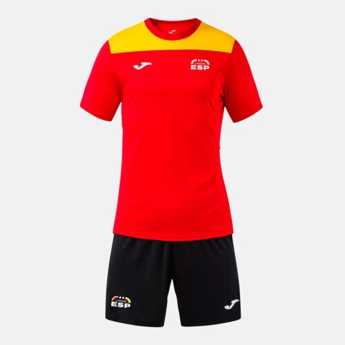 CONJUNTO JOMA PHOENIX II FELODA ROJO/AMARILLO