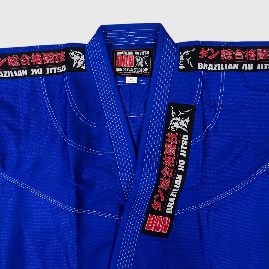 KIMONO DANvaletudo MITSUYO AZUL FS - Imagen 7