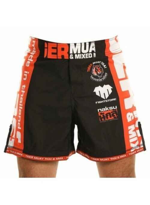 BERMUDA TIGER MUAY THAI NEW EDITION NEGRO/NARANJA