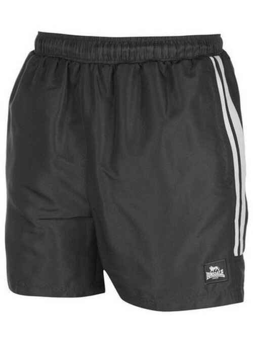 PANTALON CORTO LONSDALE WOVSHORT CHARCOAL/WHITE