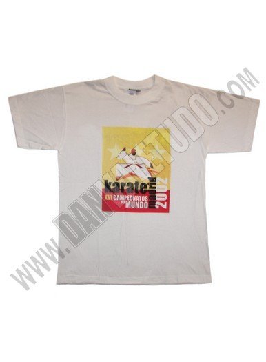 CAMISETA CAMPEONATO DEL MUNDO KARATE 2002