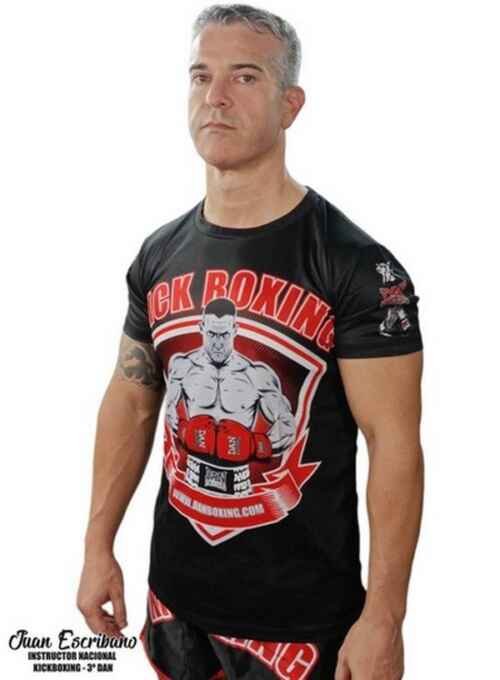 CAMISETA DANboxing AKIO NEGRA DRY FIT