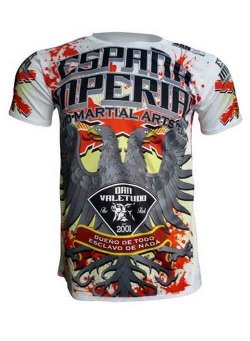 CAMISETA DAN ESPAÑA IMPERIAL BIG FACE BLANCA DRY FIT FS