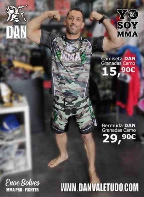 CAMISETA DAN GRANADAS CAMO DRY FIT FS