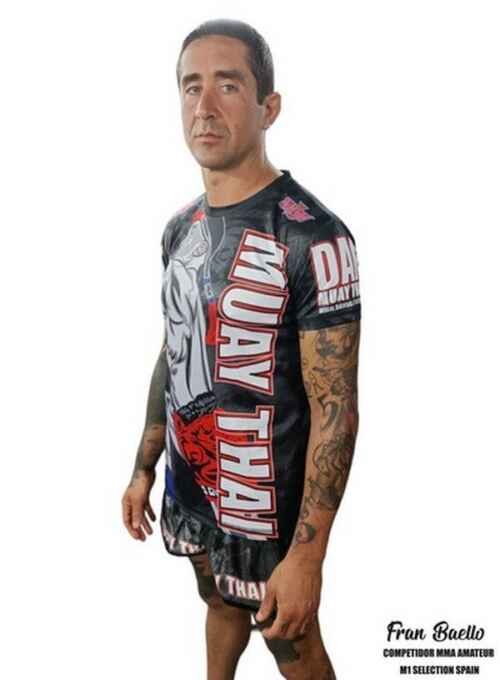 CAMISETA DAN MUAY THAI WAI KRU DRY FIT