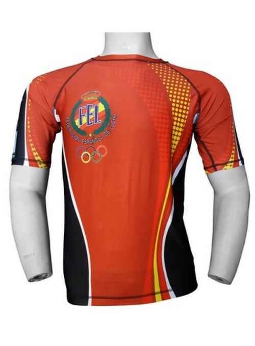 CAMISETA ELASTICA DAN FELODA ROJA 2019