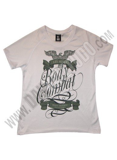 CAMISETA FEMENINA DAN BODY COMBAT GREEN EAGLE TECNIC