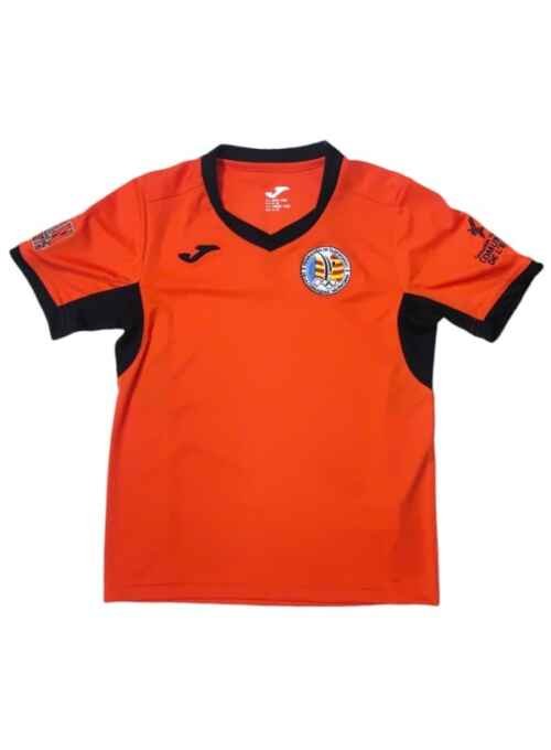 CAMISETA JOMA CHAMPION IV NARANJA/NEGRO FTCV BORDADO