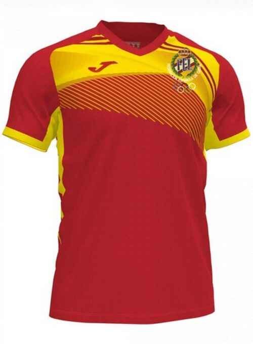 CAMISETA JOMA FELODA SUPERNOVA II  ROJO/AMARILLO