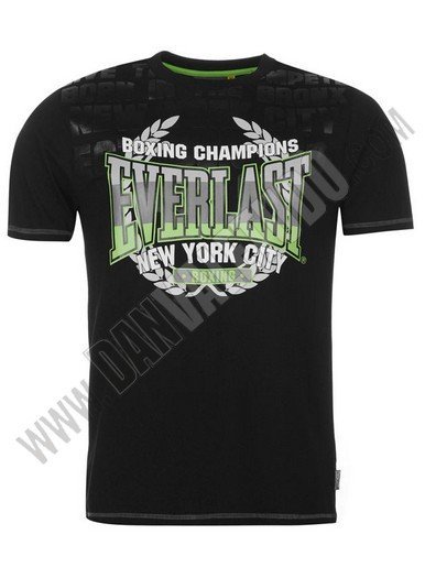 CAMISETA EVERLAST GEO PRINT NEGRO