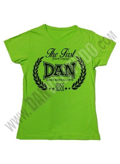 CAMISETA FEMENINA DAN GLOVE JMC VERDE