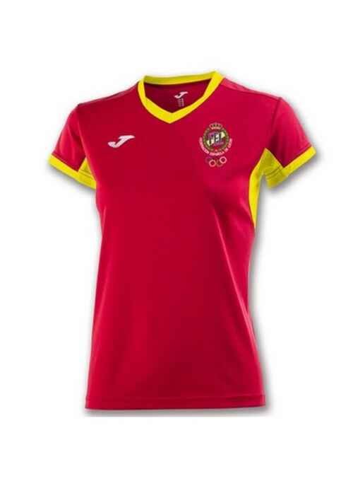 CAMISETA FEMENINA JOMA CHAMPION IV ROJO/AMARILLO FELODA