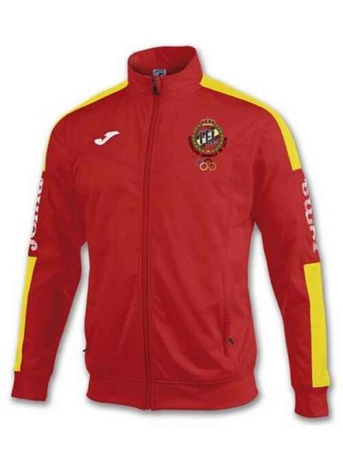 CHAQUETA JOMA FELODA CHAMPION IV ROJO-AMARILLO