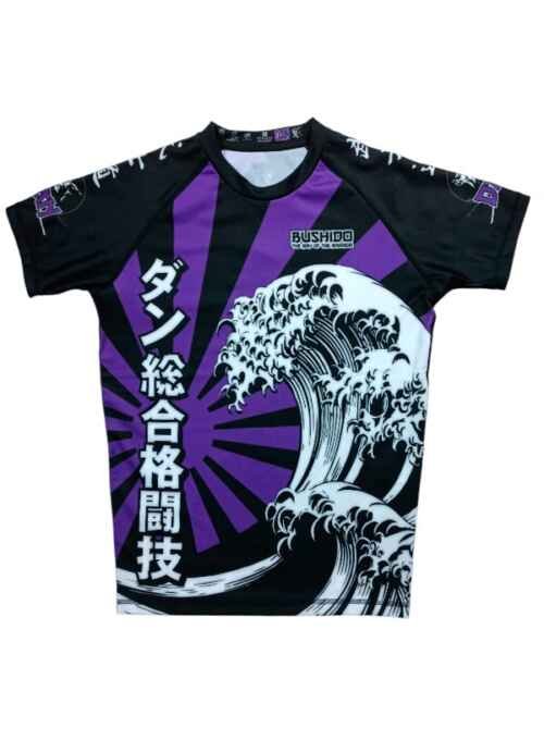 CAMISETA ELASTICA DAN NIPPON KAIGUN MORADA