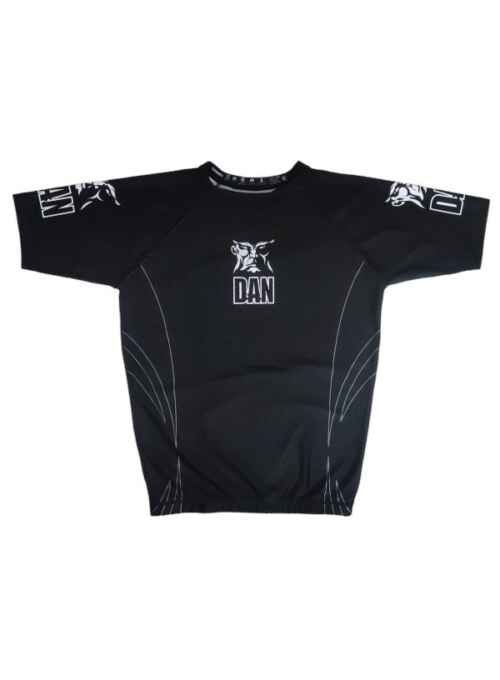 CAMISETA ELASTICA DANvaletudo TAVARES NEGRO