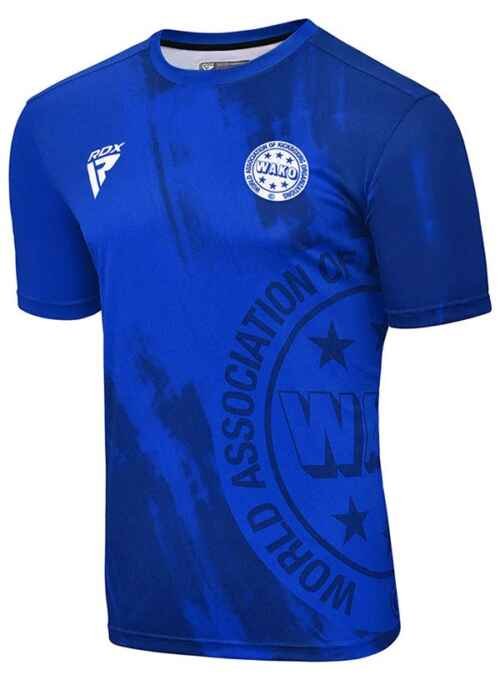 CAMISETA RDX T1 WAKO AZUL