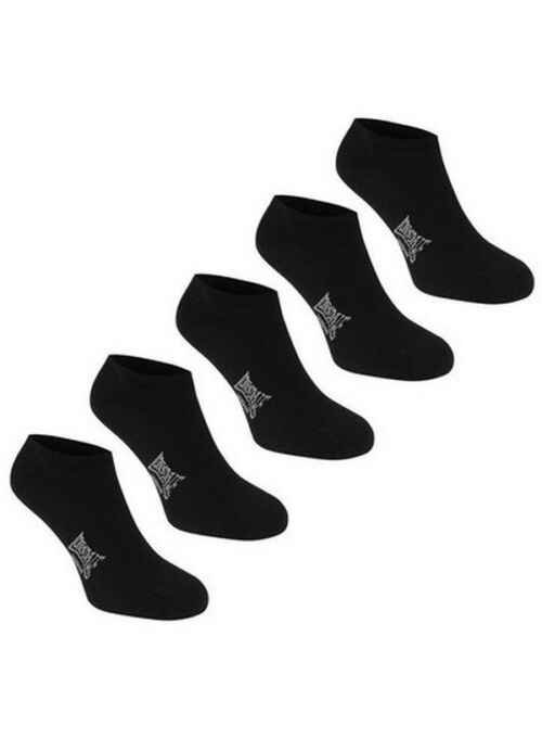 PACK 5 CALCETINES LONSDALE NEGRO