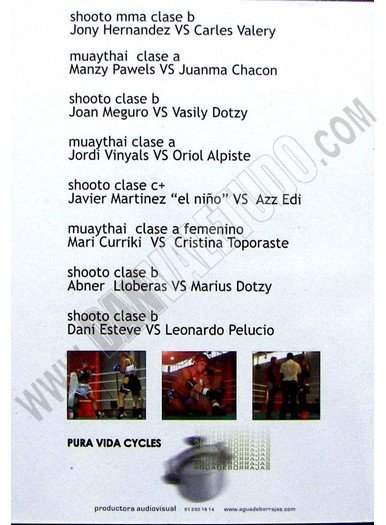 DVD HOMBRES DE HONOR II MMA PROFESIONAL