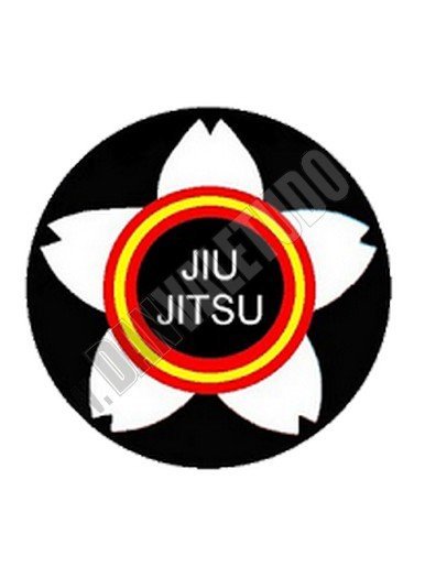 PARCHE JIU JITSU FEJYDA CIRCULAR SUBLIMADO 10cm