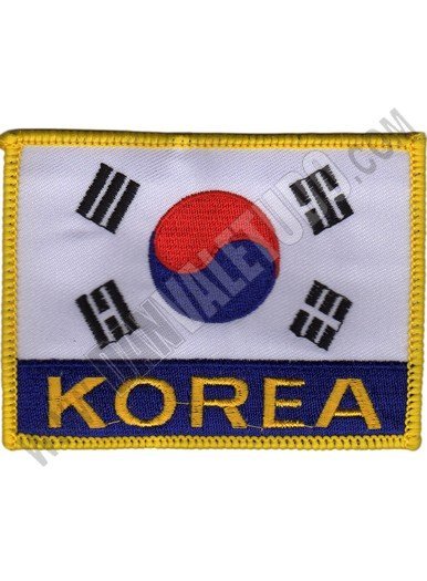 ESCUDO BANDERA KOREA