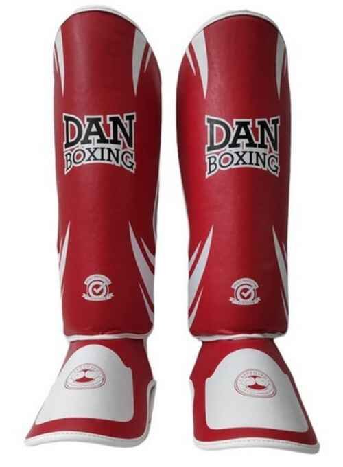 ESPINILLERAS DANboxing ANDY ROJO/BLANCO PG