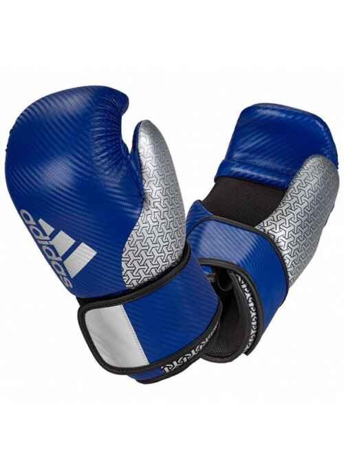 GUANTES ADIDAS POINT FIGHTING PRO WAKO AZUL/PLATEADO