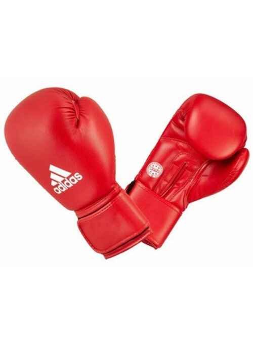 GUANTES ADIDAS KICK BOXING WAKO ROJO