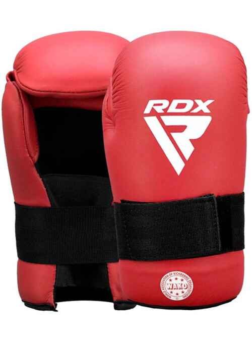 GUANTES POINT FIGHTING RDX T1 WAKO ROJO