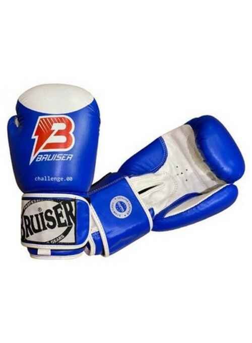 GUANTES BRUISER AMATEUR AZUL PIEL