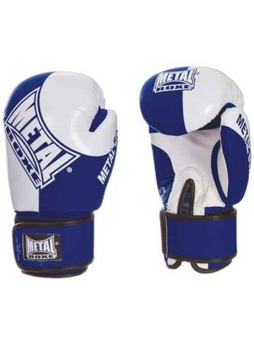 GUANTES METAL BOXE COMPETITION AMATEUR ANGLAISE AZULES