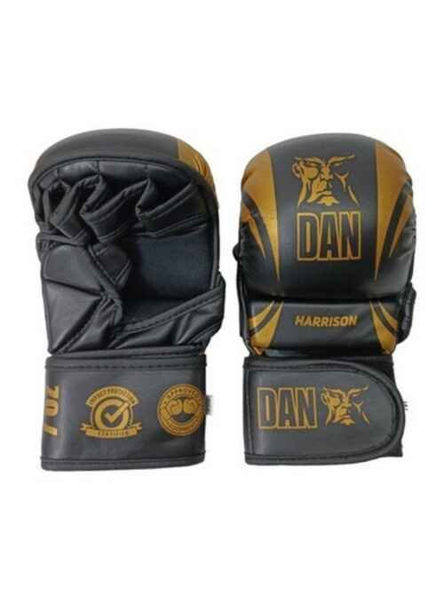 GUANTILLAS MMA DAN HARRISON NEGRA/DORADA