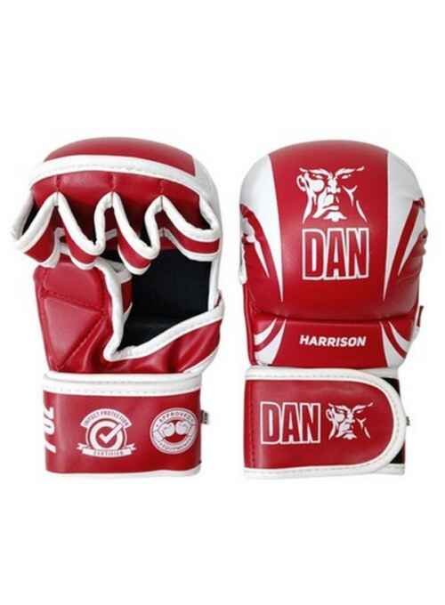 GUANTILLAS MMA DAN HARRISON ROJA/BLANCA