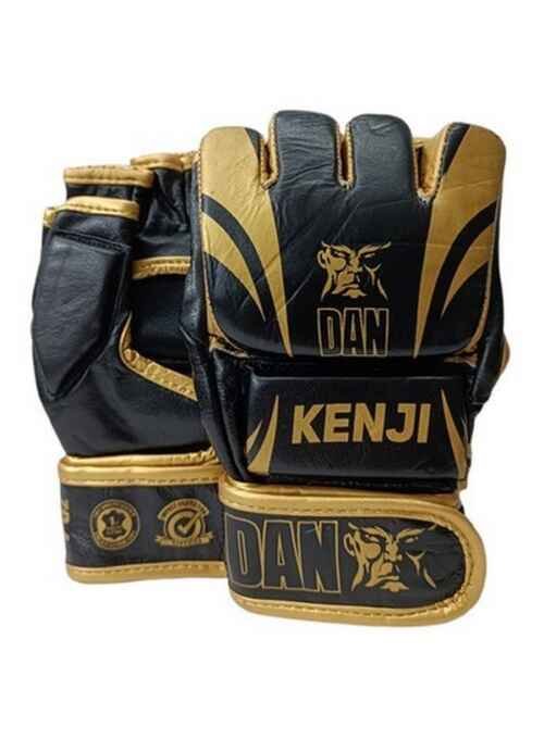 GUANTILLAS MMA DAN KENJI NEGRO/DORADO