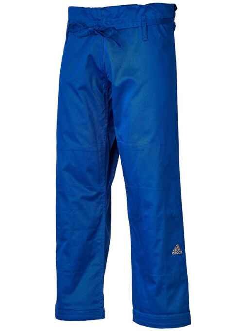 PANTALON JUDO ADIDAS CONTEST AZUL