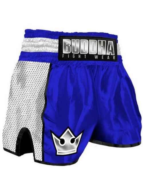 PANTALON BOXEO BUDDHA RETRO PREMIUM AZUL/BLANCO