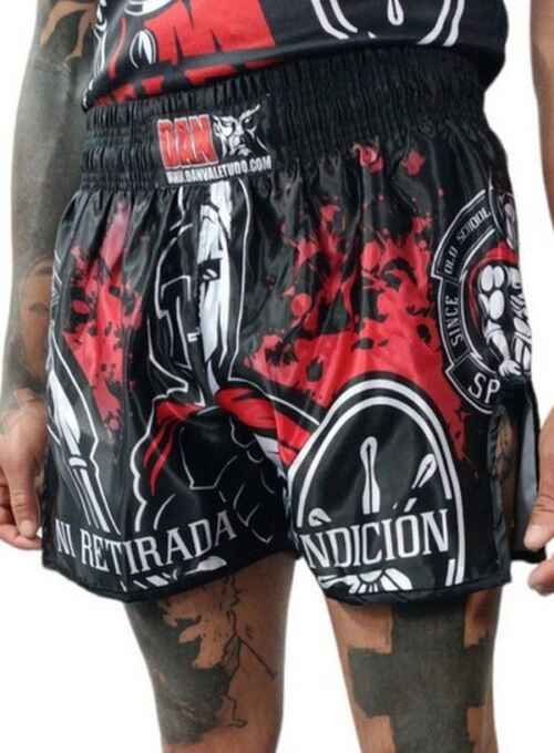 PANTALON KICK BOXING DAN SPARTA OLD SCHOOL FIGHTERS