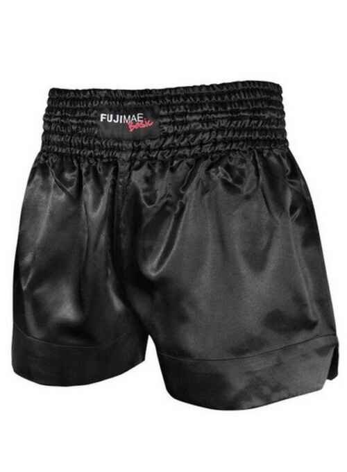 PANTALON FUJIMAE MUAY THAI NEGRO