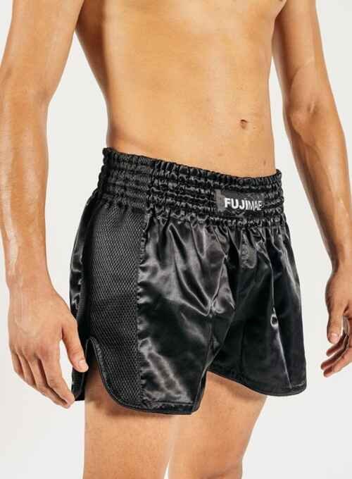 PANTALON MUAY THAI  FUJIMAE TRAINING 2 NEGRO