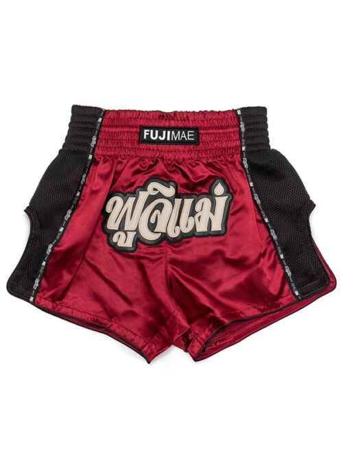 PANTALON MUAY THAI  FUJIMAE PROWEAR GRANATE/MARRON