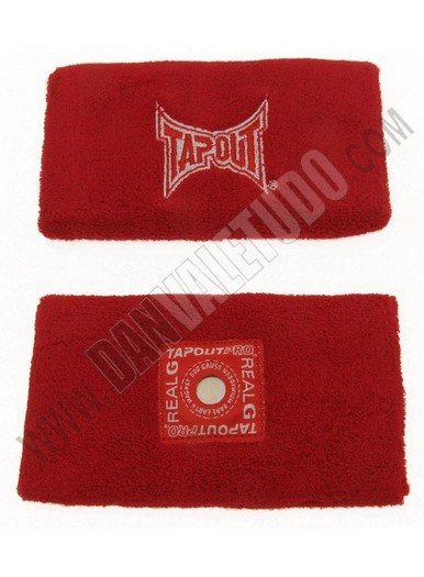 MUÑEQUERA TAPOUT WRISTBAND ROJO/BLANCO