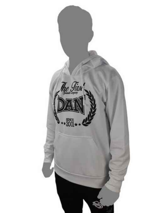 SUDADERA CAPUCHA DAN GLOVE BLANCO