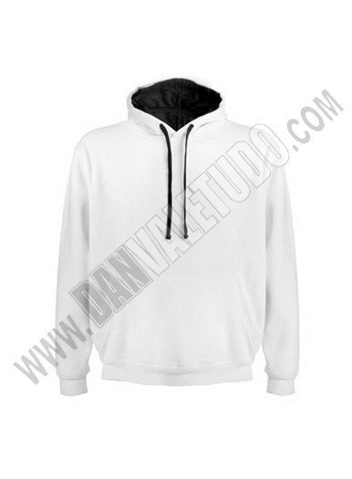 SUDADERA CAPUCHA ROLY URBAN BLANCO&MARINO