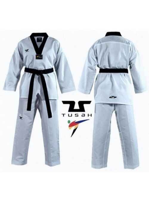 DOBOK TUSAH EZ-FIT FIGHTER CUELLO NEGRO